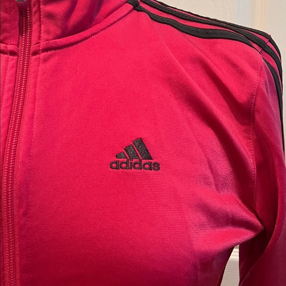 Adidas Pink Track Jacket - Picture 3 of 10